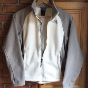 The North Face fleece two toned jacket